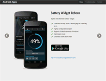 Tablet Screenshot of android.hubalek.net